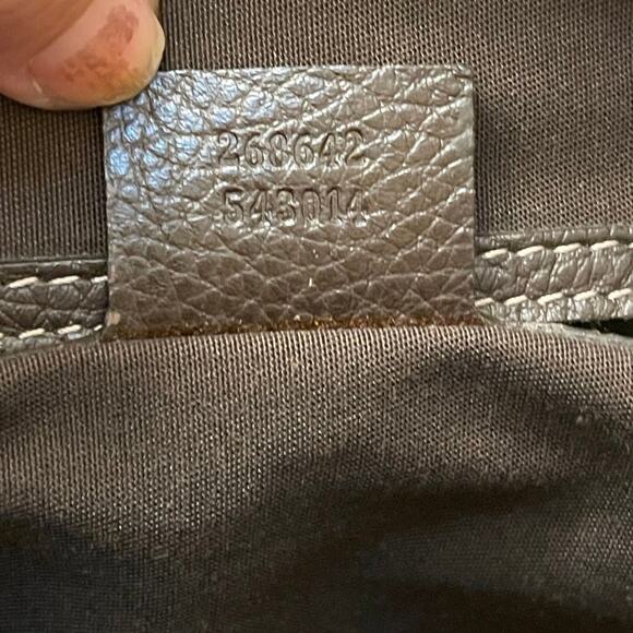 Gucci Brown Abbey D-Ring Hobo GG Canvas crossbody Bag - Picture 7 of 12